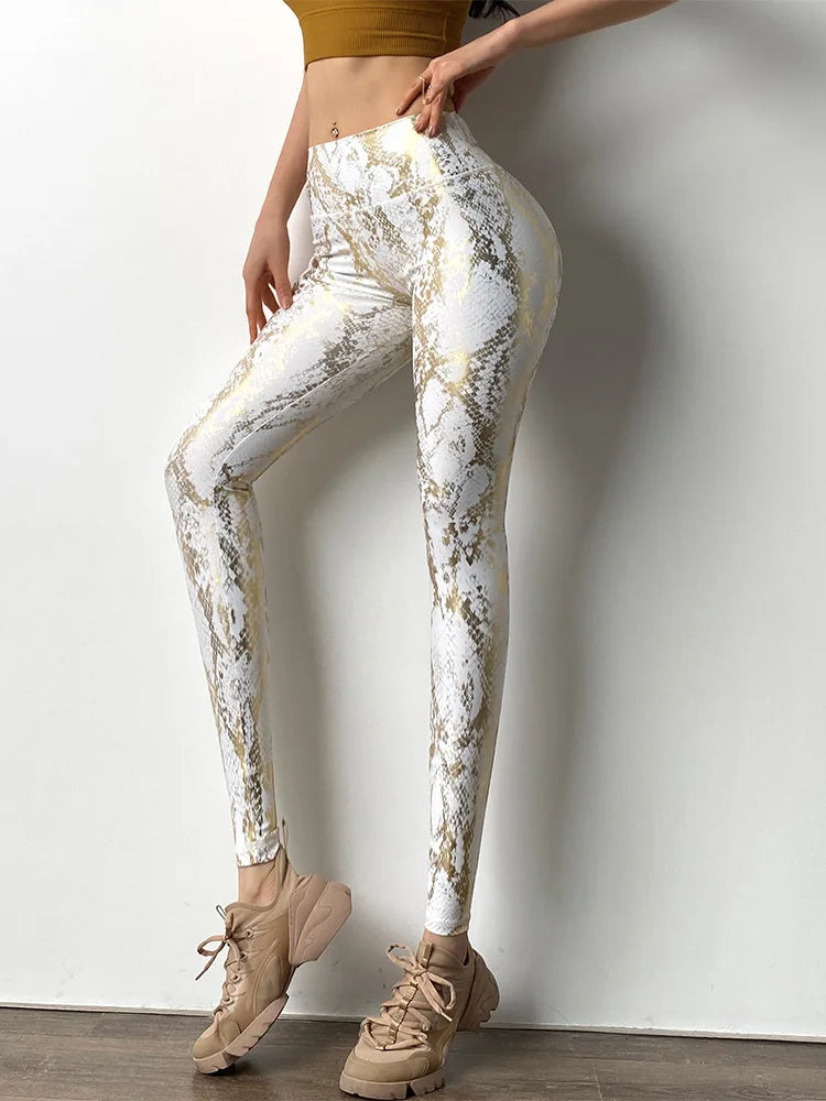 Callie Printed High Waist Leggings