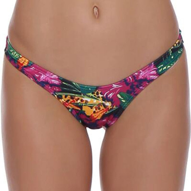 Tessa Pattern Bikini Thong