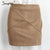 Melody Suede Pencil Skirt