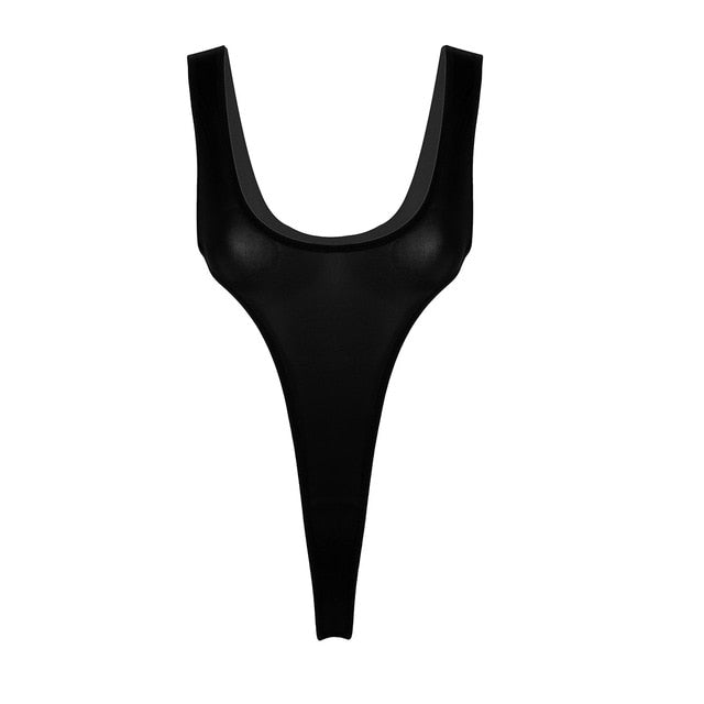 Rian Bodysuit High Cut Thong One Piece Leotard