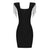 Unstoppable Square Neck Tassel Bandage Dress