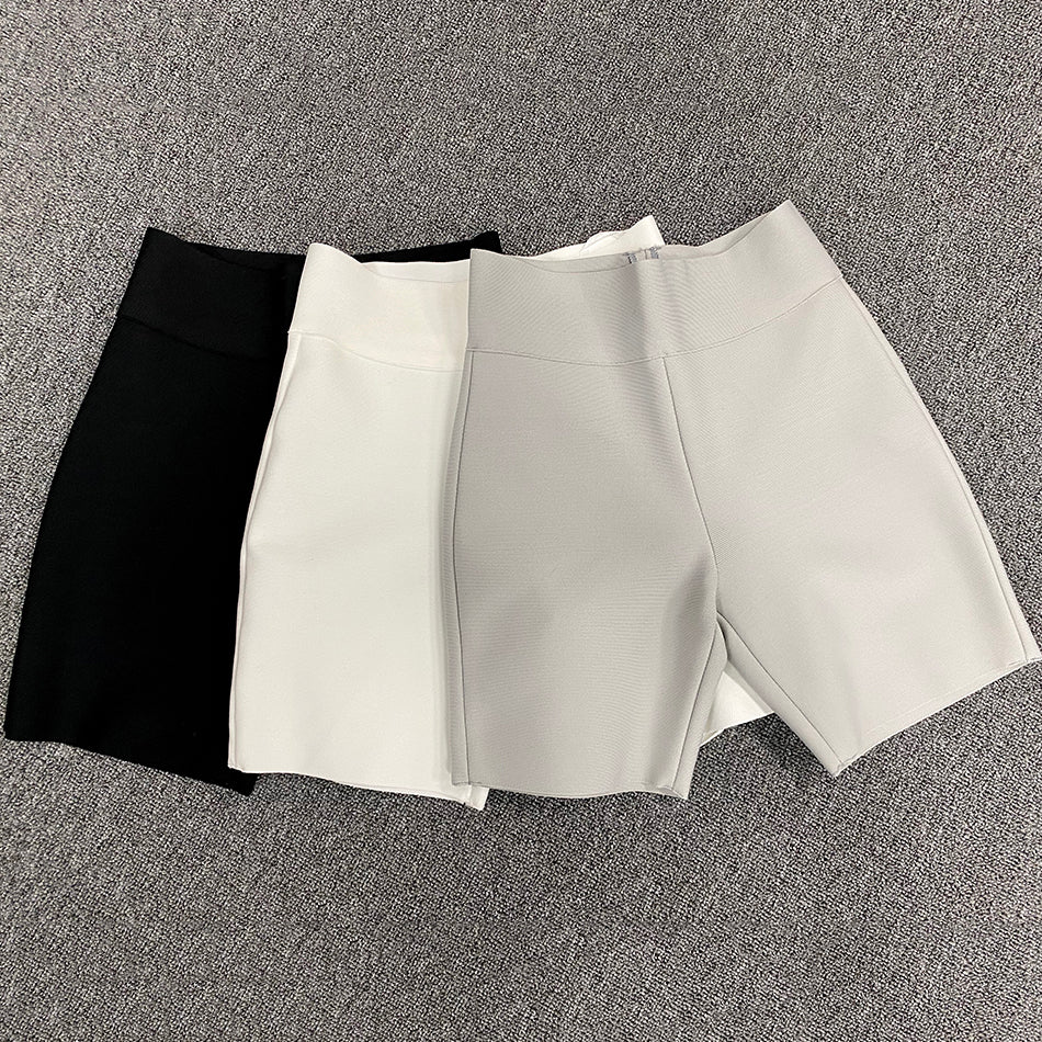 Paola Rayon Bandage Shorts